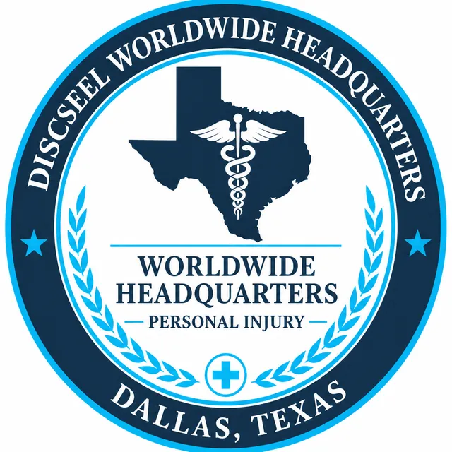 Dallas, Texas Discseel Procedure worldwide headquarters Center of Excellence personal injury car accident